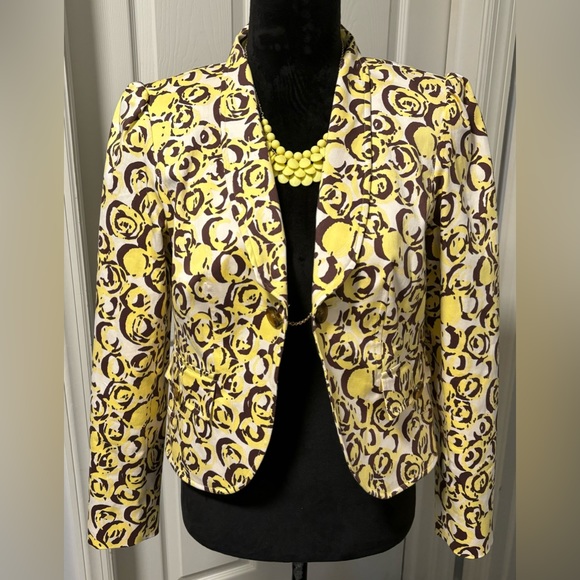 Doncaster 2 Piece Vintage Yellow/Brown Suit - Picture 2 of 10